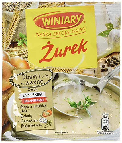 Winiary Polnische Roggenmehlsuppe "Zurek" (5 x 49g) von Winiary