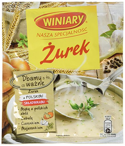 Winiary Polnische Sauerteig-Trockensuppe "Zurek", 30er Pack (30 x 49 g) von Winiary
