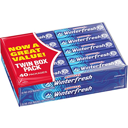 Wrigley 5-Stick Winterfresh (40 Ct) von Winterfresh