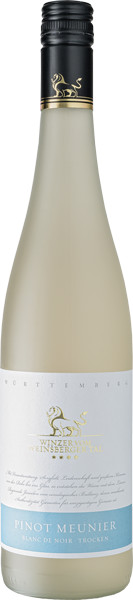 Württemberger Blanc de Noir Pinot Meunier Weißwein trocken 0,75 l von Winzer vom Weinsberger Tal
