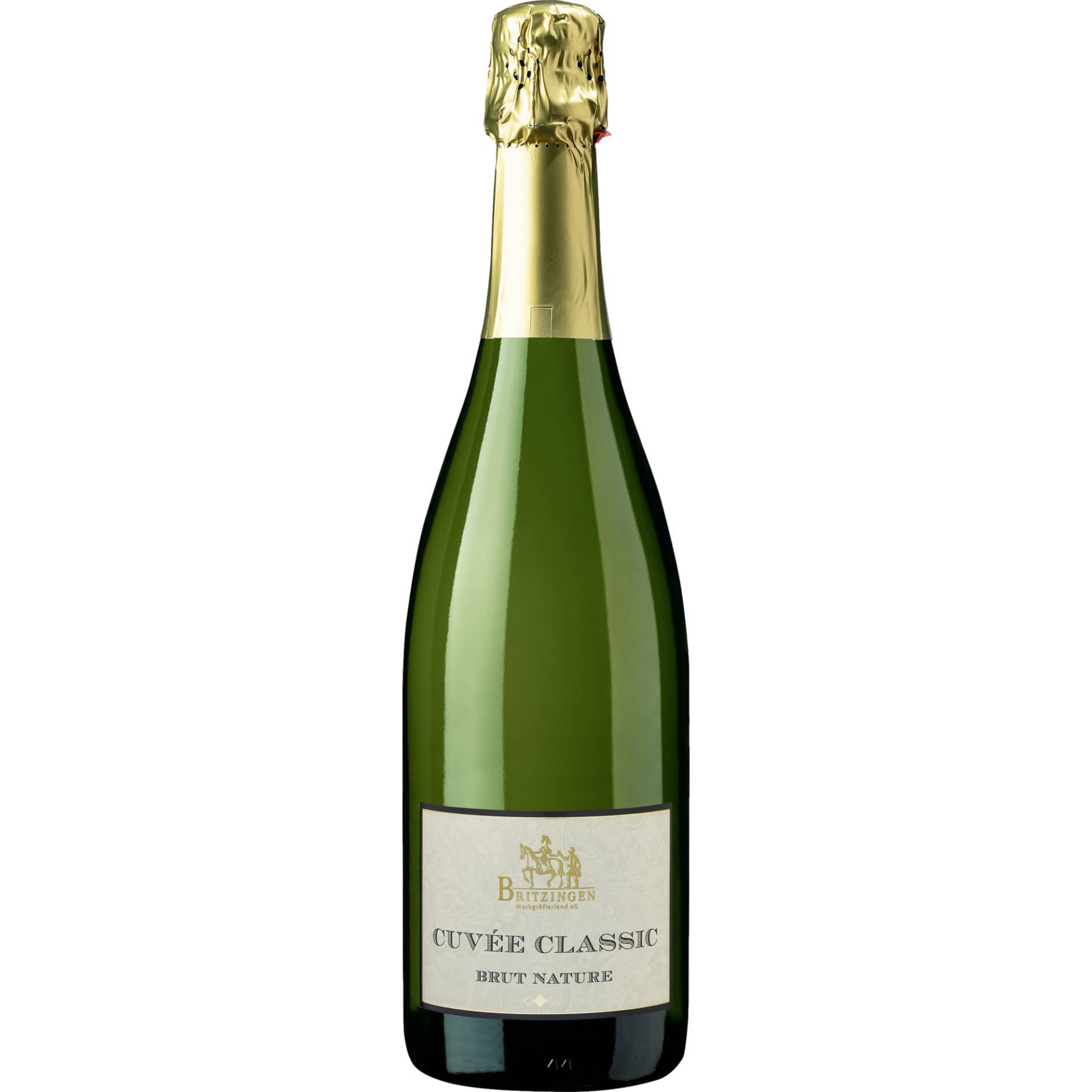 Britzinger Cuvée Classic Sekt, Brut Nature, Baden, Baden, 2021, Schaumwein Britzinger Cuvée Classic Sekt, Brut Nature, Baden, Baden, 2021, Schaumwein von Winzergenossenschaft Britzingen Markgräflerland eG