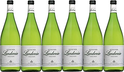 Winzergenossenschaft Jechtingen-Amoltern Badischer Landwein weiß trocken (6 x 1,0L) von Winzergenossenschaft Jechtingen-Amoltern