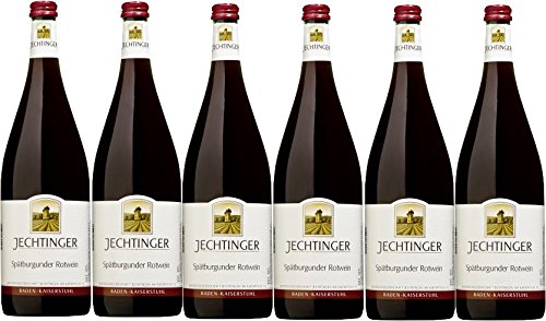 Winzergenossenschaft Jechtingen-Amoltern Spätburgunder Rotwein QbA mild (6 x 1,0L) von Winzergenossenschaft Jechtingen-Amoltern