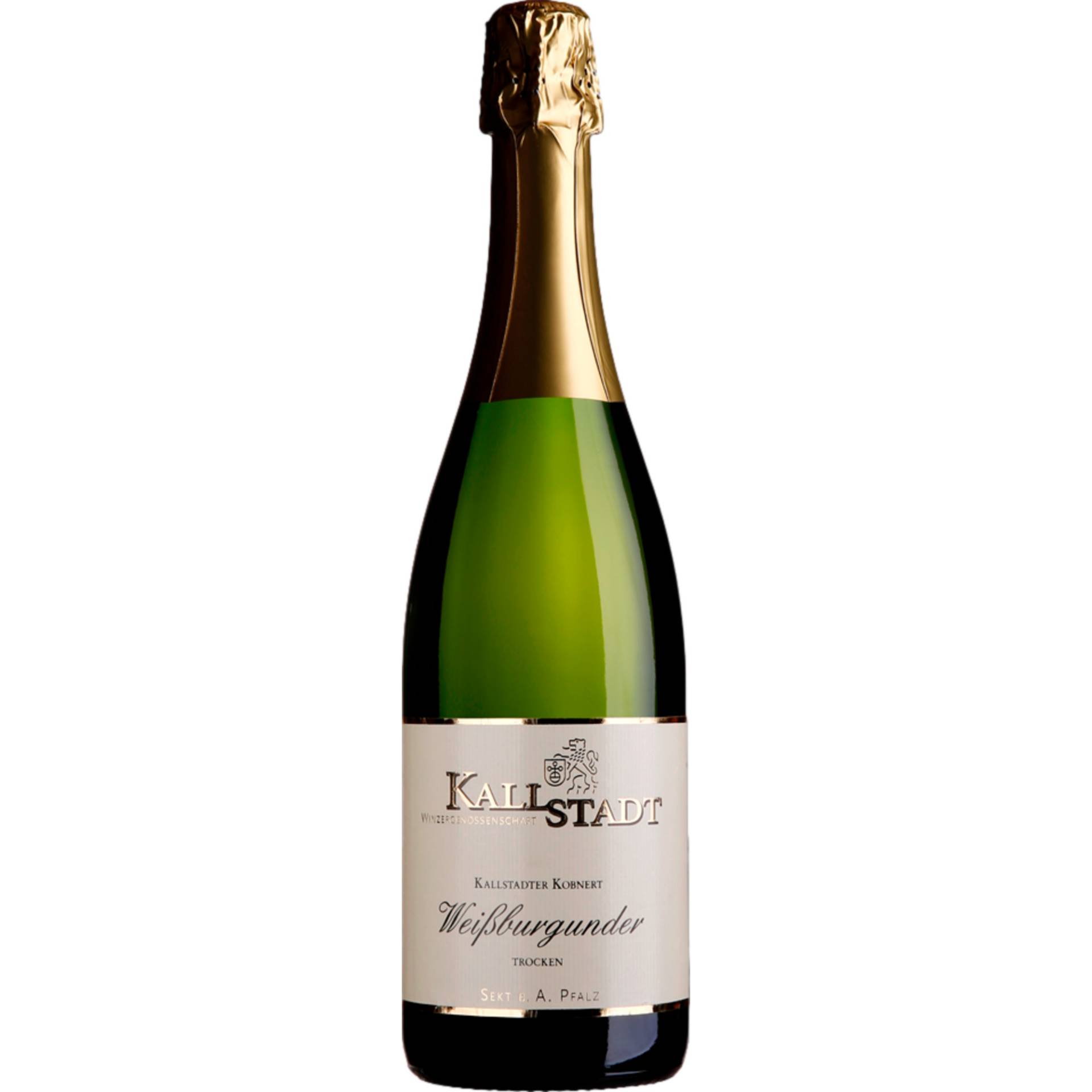 Kallstadt Kobnert Weißburgunder Sekt, Trocken, Pfalz, Pfalz, 2020, Schaumwein von Winzergenossenschaft Kallstadt eG, Weinstr. 126, 67169 Kallstadt