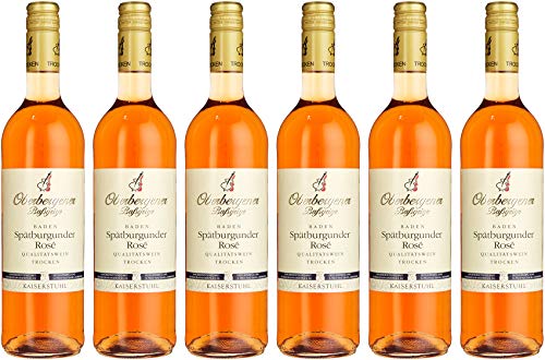 Winzergenossenschaft Rosé Trocken Oberbergener Baßgeige Spätburgunder Trocken (6 x 0.75 l) von Winzergenossenschaft Oberbergen