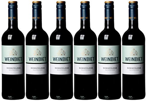 Winzergenossenschaft Weinbiet Dornfelder Dornfelder /Halbtrocken (6 x 0.75 l) von Winzergenossenschaft Weinbiet
