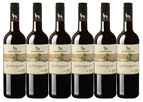 Winzergenossenschaft Wolfenweiler Baden Wein aus ökologisch erzeugten Trauben Spätburgunder Rotwein QW trocken (6 x 0,75L) von Winzergenossenschaft Wolfenweiler