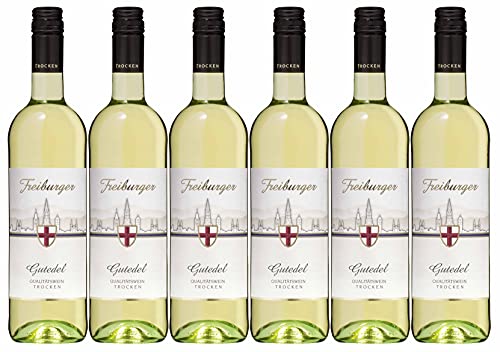 Winzergenossenschaft Wolfenweiler Freiburger Steinler Gutedel QW trocken (6 x 0,75L) von Winzergenossenschaft Wolfenweiler