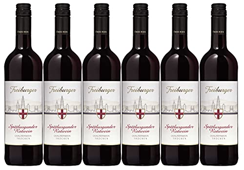 Winzergenossenschaft Wolfenweiler Freiburger Steinler Spätburgunder Rotwein QW trocken (6 x 0,75L) von Winzergenossenschaft Wolfenweiler