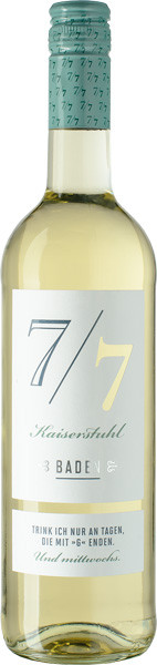 7 / 7 Cuvée Ein Wein für jeden Tag Weißwein trocken 0,75 l von Winzergenossenschaft Oberbergen