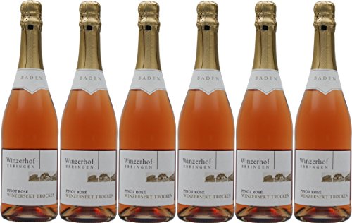 Winzerhof Ebringen Pinot Rosé Sekt trocken (6 x 0,75L) von Winzerhof Ebringen