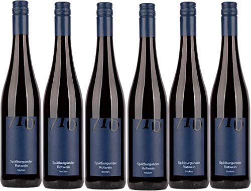 Winzerhof Ebringen "716 Spätburgunder Rotwein QW trocken (6 x 0,75L) von Winzerhof Ebringen