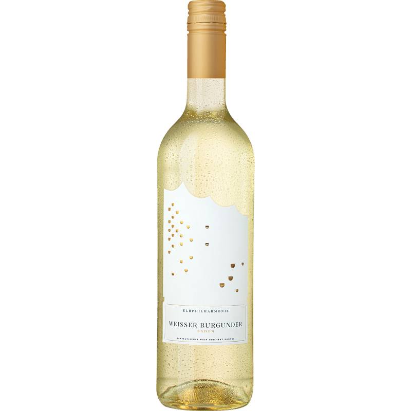 Elbphilharmonie Weißburgunder, Trocken, Baden, 1 Liter, Baden, 2024, Weißwein von Winzerkeller Auggener Schäf eG, D - 79424 Auggen