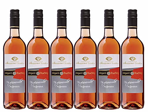 Winzerkeller Auggener Schäf Rosé QW elegant & fruchtig (6 x 0,75L) von Winzerkeller Auggener Schäf eG