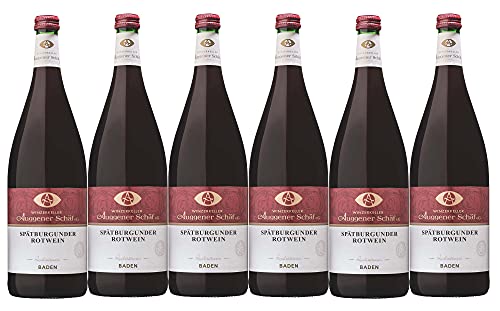 Winzerkeller Auggener Schäf Die Großen aus Auggen Spätburgunder Rotwein QW (6 x 1,0L) von Winzerkeller Auggener Schäf eG