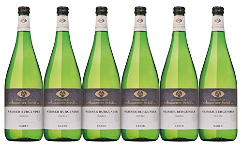 Winzerkeller Auggener Schäf Die Großen aus Auggen Weißer Burgunder QW trocken (6 x 1,0L) von Winzerkeller Auggener Schäf eG