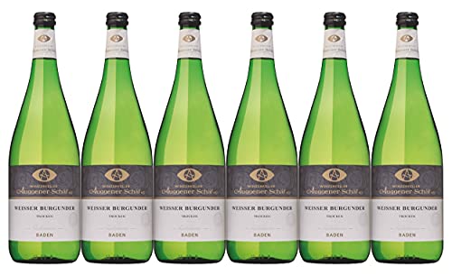 Winzerkeller Auggener Schäf Die Großen aus Auggen Weißer Burgunder QW trocken (6 x 1,0L) von Winzerkeller Auggener Schäf eG