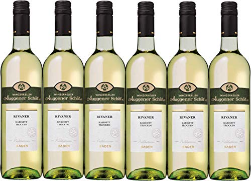 Winzerkeller Auggener Schäf Rivaner Kabinett trocken (6 x 0,75L) von Winzerkeller Auggener Schäf eG