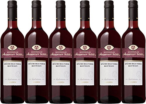 Winzerkeller Auggener Schäf Spätburgunder Rotwein QW (6 x 0,75L) von Winzerkeller Auggener Schäf eG