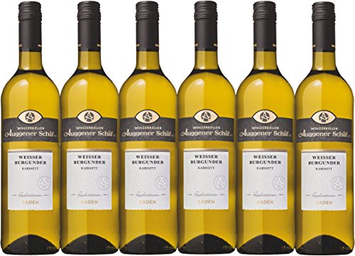Winzerkeller Auggener Schäf Weißer Burgunder Kabinett (6 x 0,75L) von Winzerkeller Auggener Schäf eG