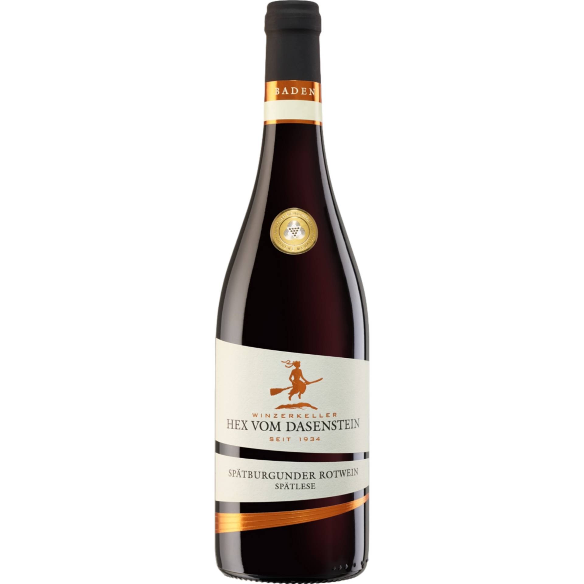 Spätburgunder Spätlese, Mild, Baden, Baden, 2022, Rotwein Spätburgunder Spätlese, Mild, Baden, Baden, 2022, Rotwein von Winzerkeller Hex vom Dasenstein Burgunderplatz 1, 77876 Oberkirch