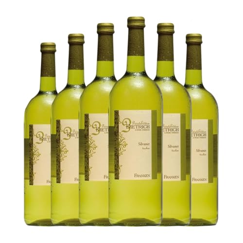 Sommerach Sylvaner Trocken 1 L Weißwein (Karton mit 6 Flaschen von 1 L) von Winzerkeller Sommerach