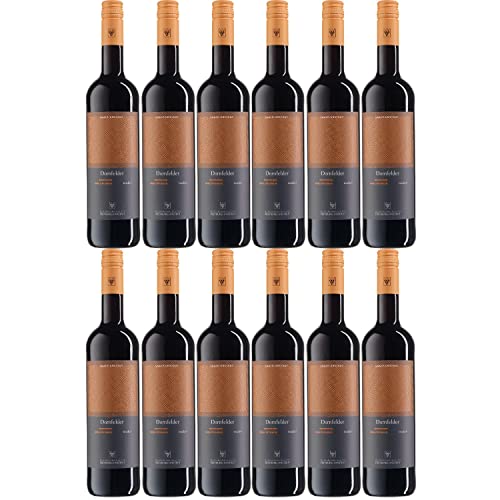WV Freyburg-Unstrut Dornfelder Rotwein Wein trocken Deutschland I Visando Paket (12 x 0,75l) von Winzervereinigung Freyburg-Unstrut