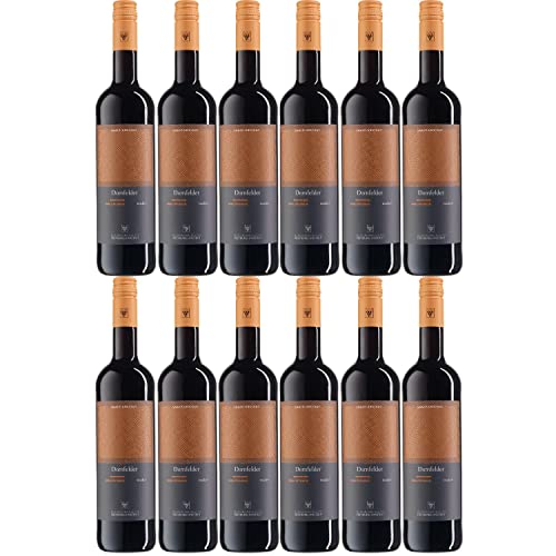 WV Freyburg-Unstrut Dornfelder Rotwein Wein trocken Deutschland I Visando Paket (12 x 0,75l) von Winzervereinigung Freyburg-Unstrut