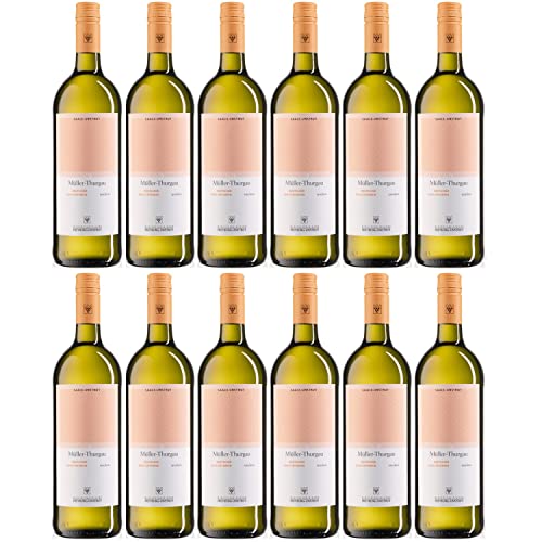 Winzervereinigung Freyburg-Unstrut WV Müller-Thurgau Weißwein Wein trocken Deutschland I Visando Paket (12 x 1,0l) von Winzervereinigung Freyburg-Unstrut