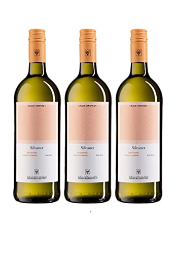 WV Freyburg-Unstrut Silvaner Weißwein Wein trocken Deutschland (3 x 1,0 L) von Winzervereinigung Freyburg-Unstrut