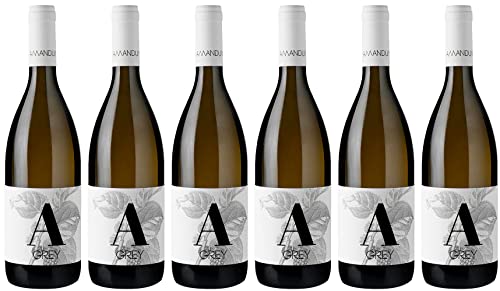 Amandum Grey Pinot Grigio Friuli Isonzo DOC 2017 Trocken (6 x 0.75 l) von WirWinzer