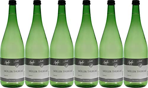 Apfelbacher Müller-Thurgau feinfruchtig 2023 Feinherb (6 x 1.0 l) von WirWinzer