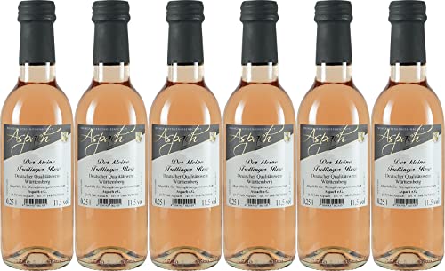 Aspach Der kleine Trollinger Rosé 0,25 L 2021 (6 x 0.25 l) von WirWinzer