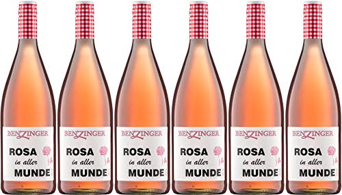 Benzinger Rosamunde Rosé 2022 Trocken Ecovin Bio (6 x 1.0 l) von WirWinzer