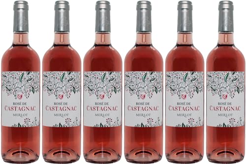 Bordeaux Vignerons Rosé de Castagnac Bordeaux AOP 2023 Trocken (6 x 0.75 l) von WirWinzer