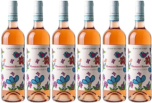 Casa Setaro Munazei Rosato Lacryma Christi Del Vesuvio DOC 2023 (6 x 0.75 l) von WirWinzer