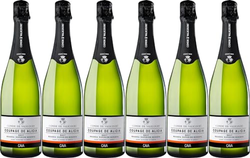 Cava Conde de Valicourt COUPAGE DE ALICIA Reserva Guarda Superior 2021 Brut (herb) (6 x 0.75 l) von WirWinzer