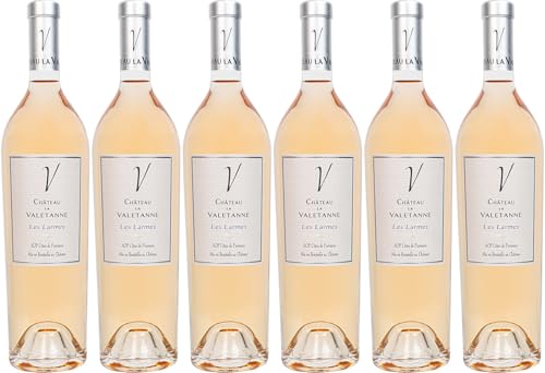 Château la Valetanne Cuvée Les Larmes Rosé Côtes de Provence La londe AOP 2023 Trocken (6 x 0.75 l) von WirWinzer