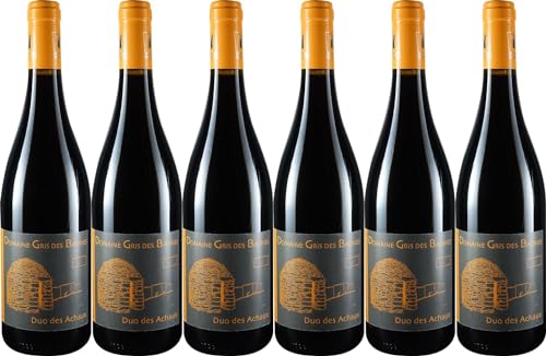 Domaine Gris des Bauries Duo des Achaux Côtes du Rhône AOP 2019 Trocken Bio (6 x 0.75 l) von WirWinzer