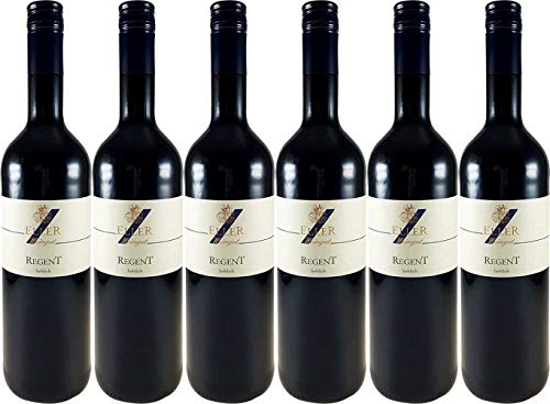 Eller Regent Rotwein Qualitätswein 2015 Lieblich (6 x 0.75 l) von WirWinzer