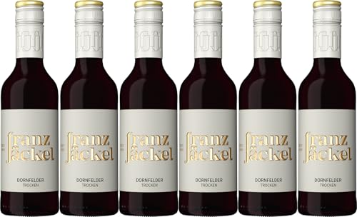Franz Jäckel Wallhäuser Backöfchen Dornfelder 0,25 L 2023 Trocken (6 x 0.25 l) von WirWinzer