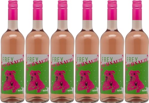 Frey Ilbesheim Frey Schnauze Rose 2023 Trocken (6 x 0.75 l) von WirWinzer