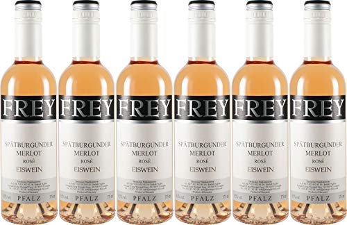 Frey Spätburgunder/Merlot Eiswein Rosé 2016 Edelsüß (6 x 0.375 l) von WirWinzer
