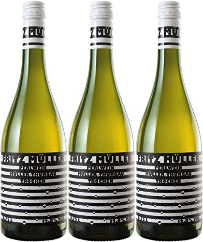 Fritz Müller Perlwein QbA Trocken (3 x 0.75 l) von Fritz Müller