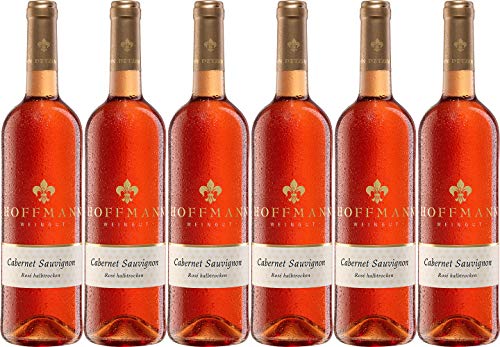 Hoffmann Cabernet Sauvginon Rose 2021 Halbtrocken (6 x 0.75 l) von WirWinzer