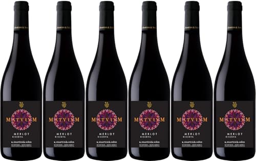 K. Martini & Sohn Maturum Merlot Riserva Alto Adige DOC 2022 Trocken (6 x 0.75 l) von WirWinzer