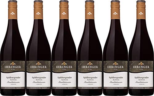 Kaiserstühler Ihringen Ihringer Spätburgunder Rotwein 2022 Lieblich (6 x 0.75 l) von WirWinzer