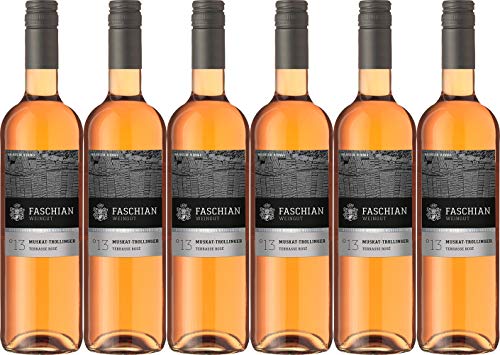 Karsten Faschian Muskat-Trollinger Rosé Terasse 2023 Feinherb (6 x 0.75 l) von WirWinzer