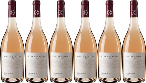 Kirchknopf Compagnon Rosé 2023 Trocken (6 x 0.75 l) von WirWinzer