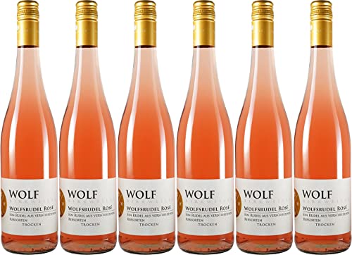 Klaus und Mathias Wolf WOLFSRUDEL Rosé "Ein Rudel aus verschiedenen Rebsorten" 2024 Trocken (6 x 0.75 l) von WirWinzer